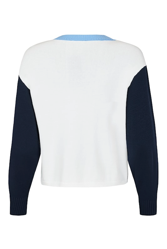 I'CONA Colour Block Sweater Top 64433