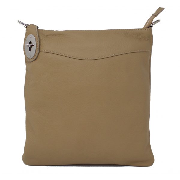 Mathilde C Dana Lambskin Shoulder Bag