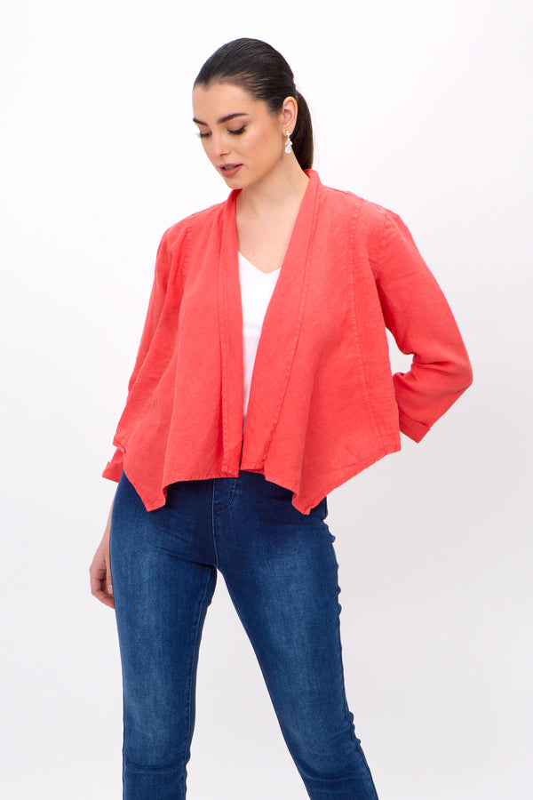 DOLCEZZA Coral Woven Cardigan Style 24251