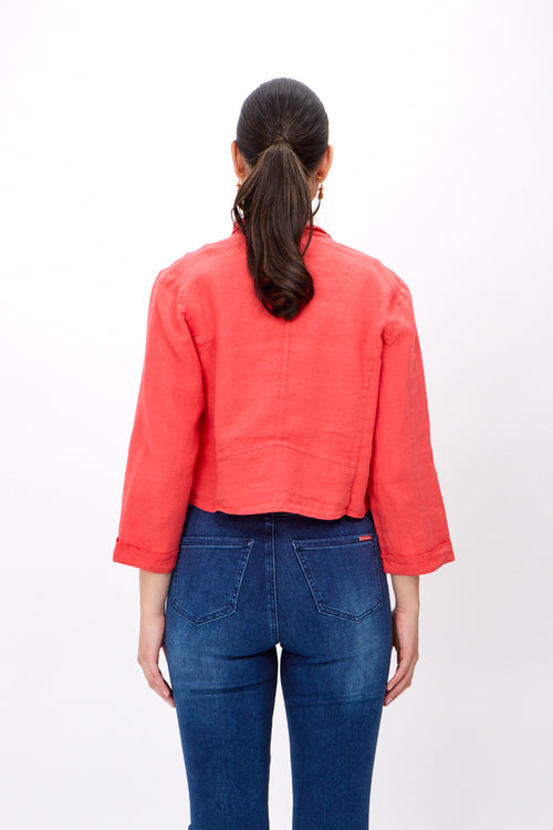 DOLCEZZA Coral Woven Cardigan Style 24251