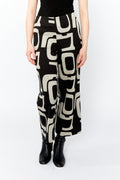 Frank Lyman Geometric Wide-leg Trousers Style 243373