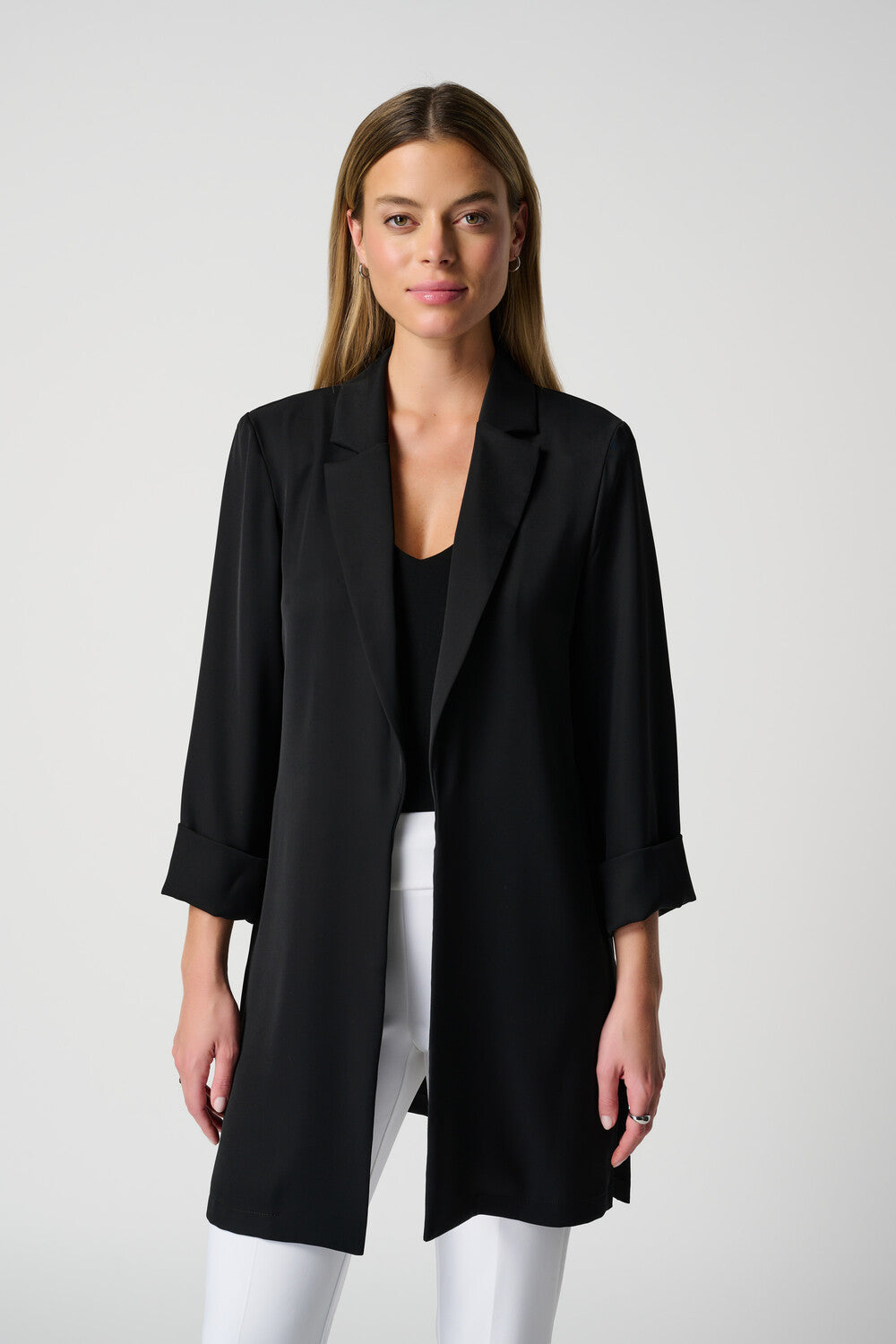 Joseph Ribkoff Open-Front Regular Fit Jacket Style 211361