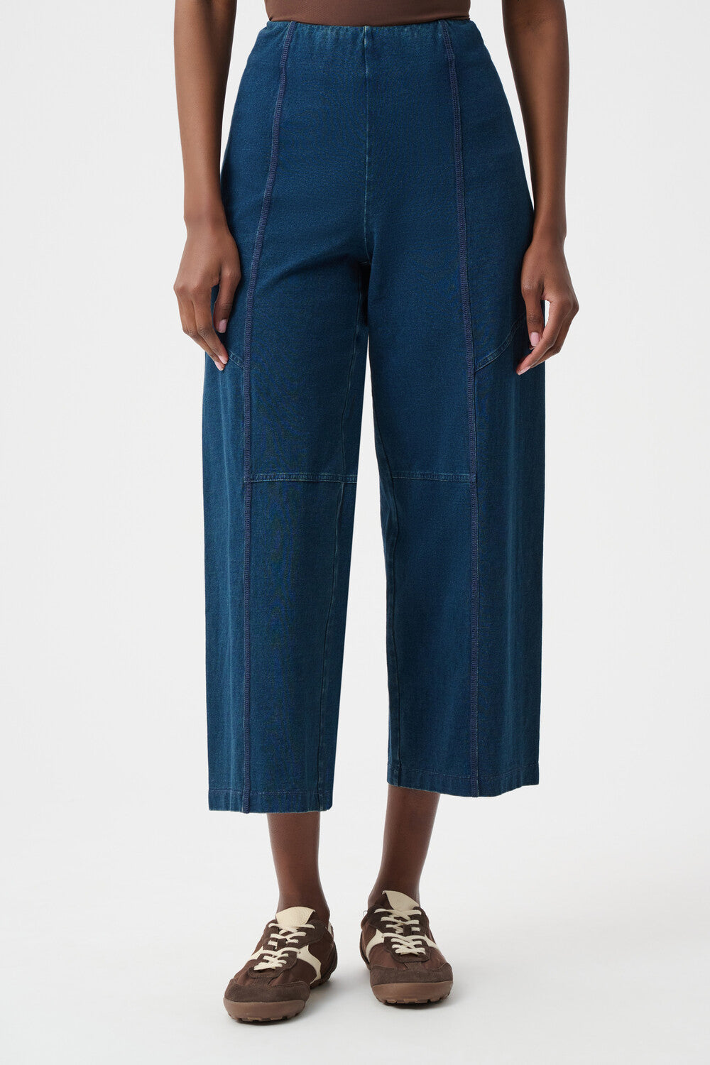 Joseph Ribkoff Denim Culotte Pull-On Pant Style 263642
