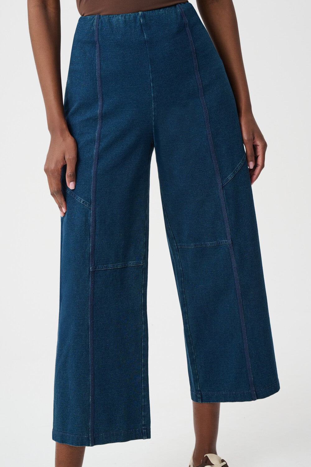 Joseph Ribkoff Denim Culotte Pull-On Pant Style 263642