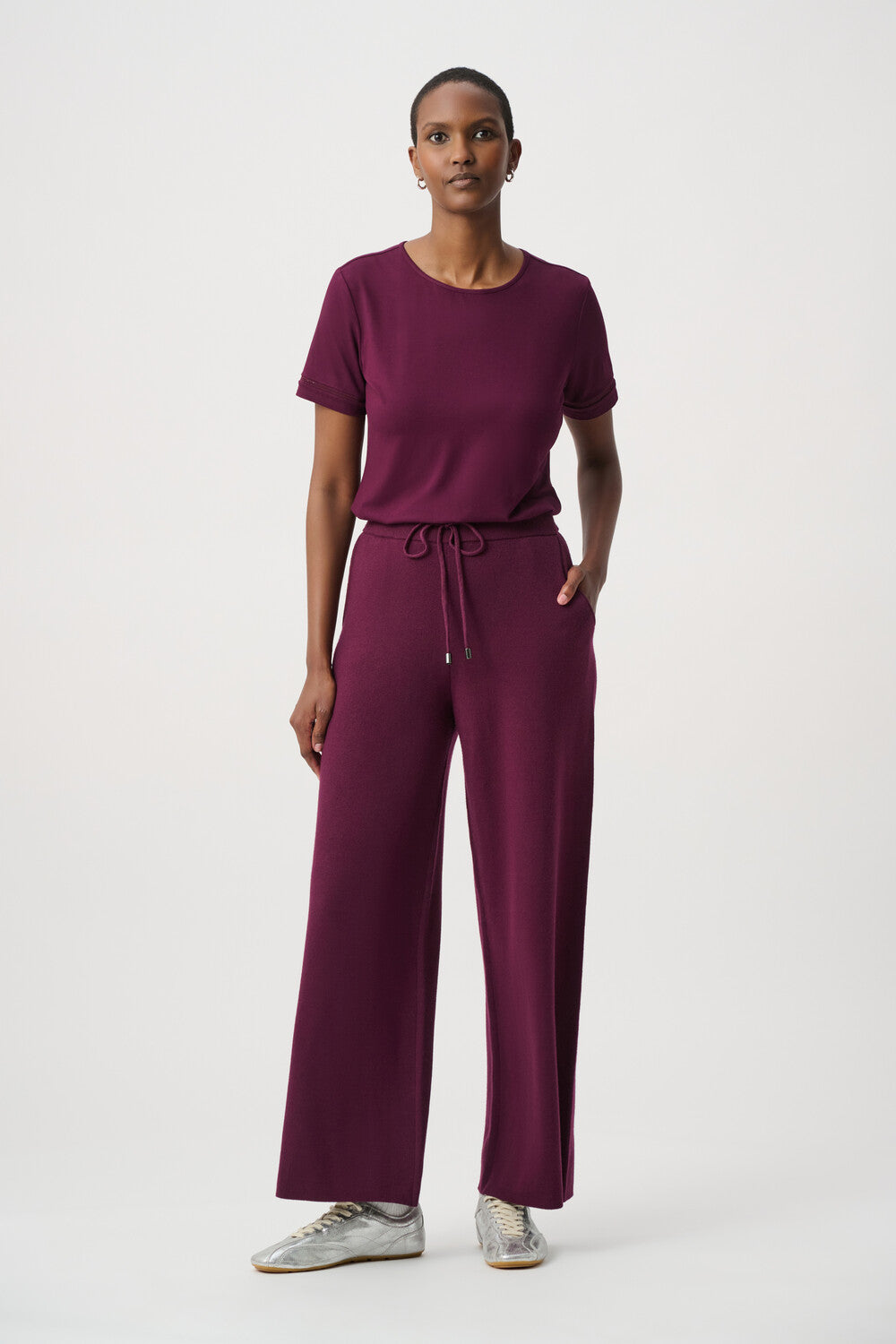 Joseph Ribkoff Wide-Leg Full-Length Trousers Style 264617