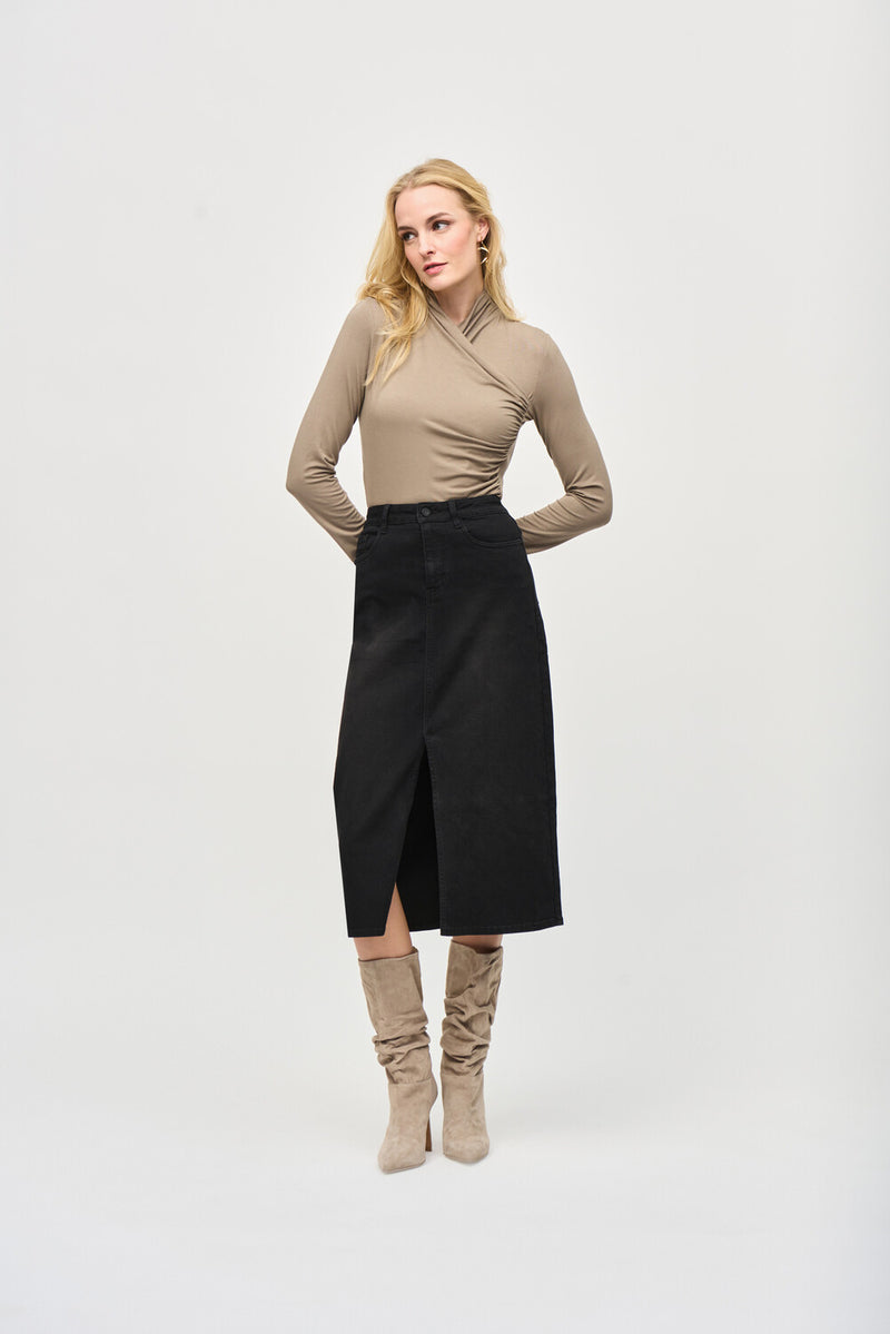 Joseph Ribkoff High-rise Midi Pencil Skirt Style 243963