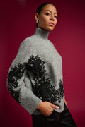 Joseph Ribkoff Relaxed Fit Floral Pullover Style 264935