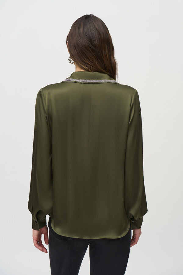 Joseph Ribkoff Chic Hip-length Shirt Style 244101