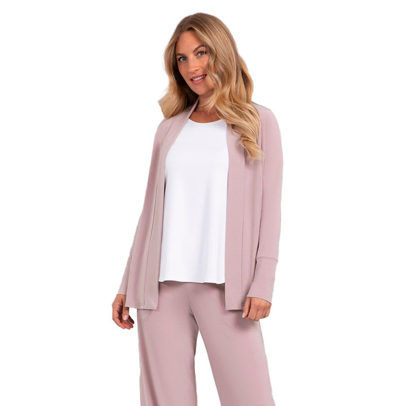 Sympli Dusty Rose Cardigan - 25144