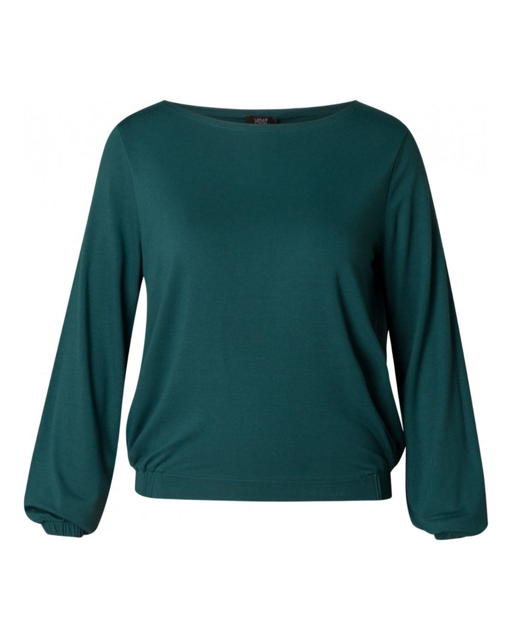 Yest Olesia Boat-Neck Long Sleeve Top