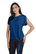 Frank Lyman Royal Woven Top | Style: 181224