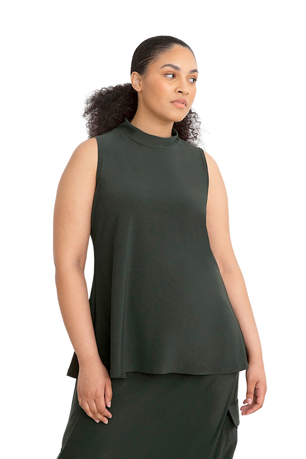 Sympli Mock Neck Tank | Style:21196