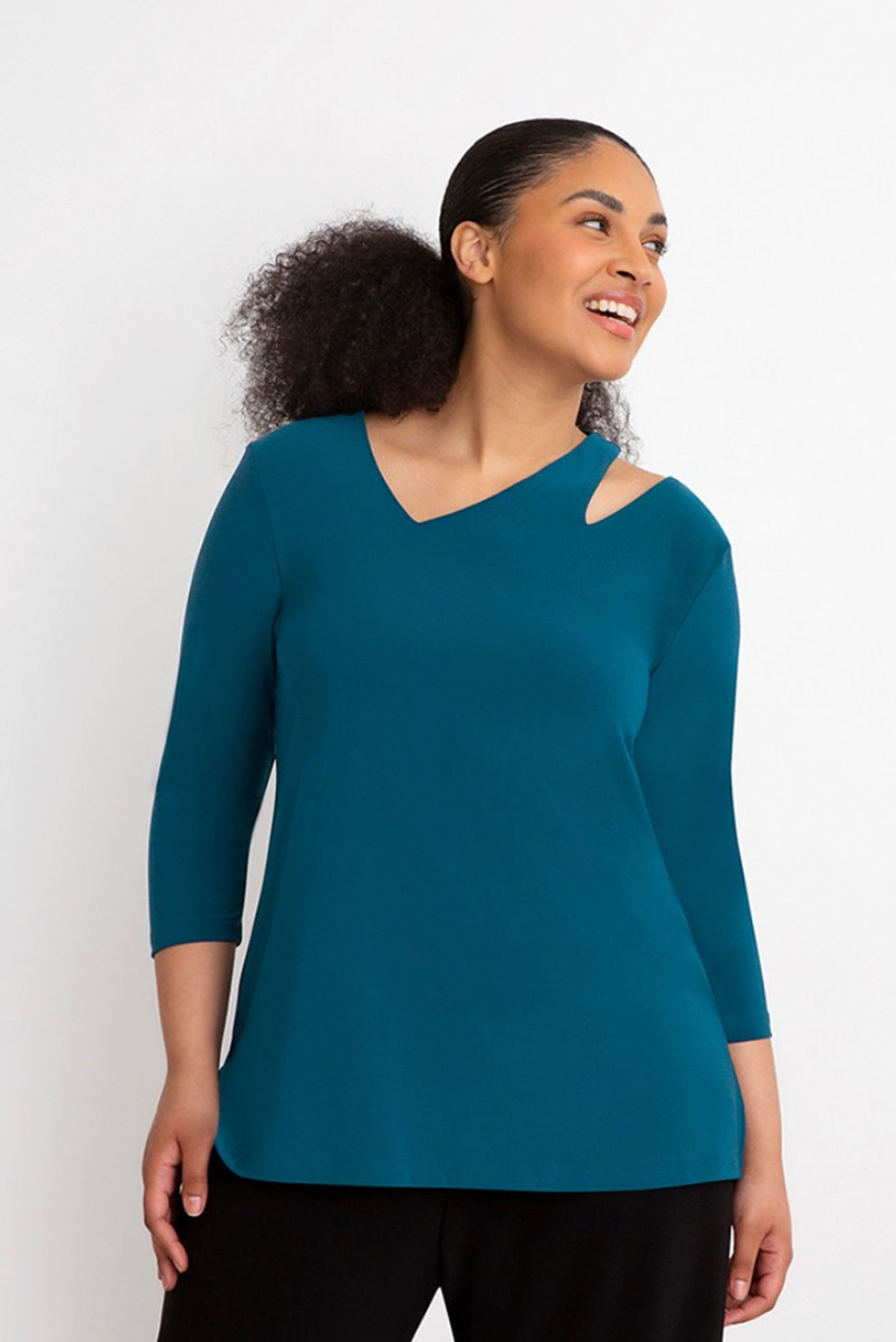 Sympli Cutting Edge Top 3/4 Sleeve | Style:22261-2