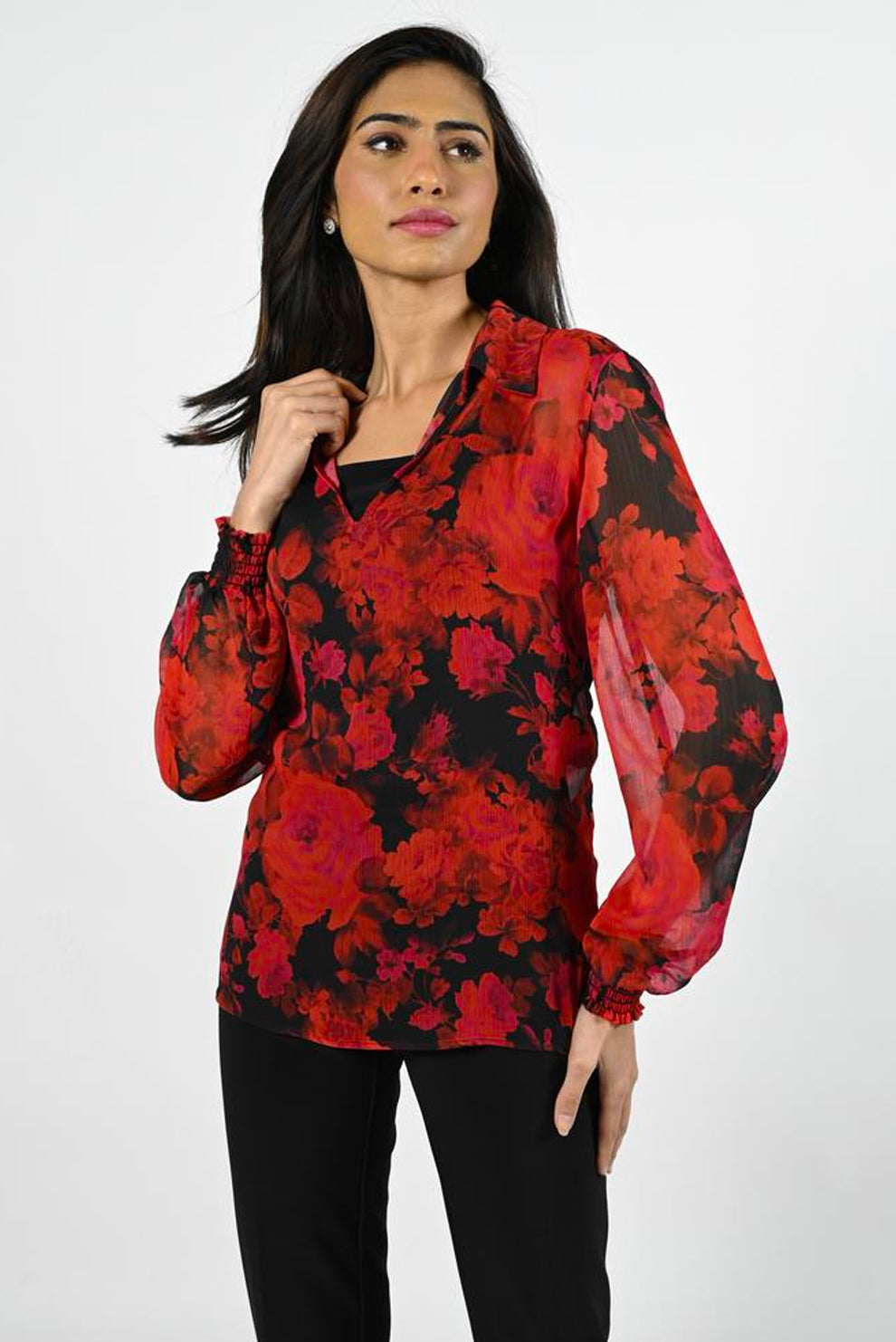 Frank Lyman Woven Top | Style: 224175