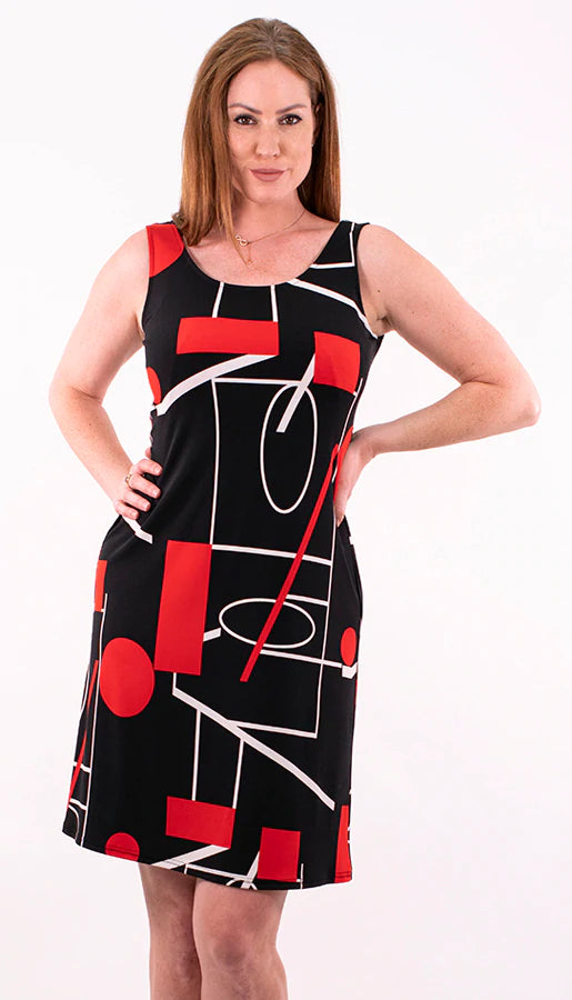 Geo Shape Dress