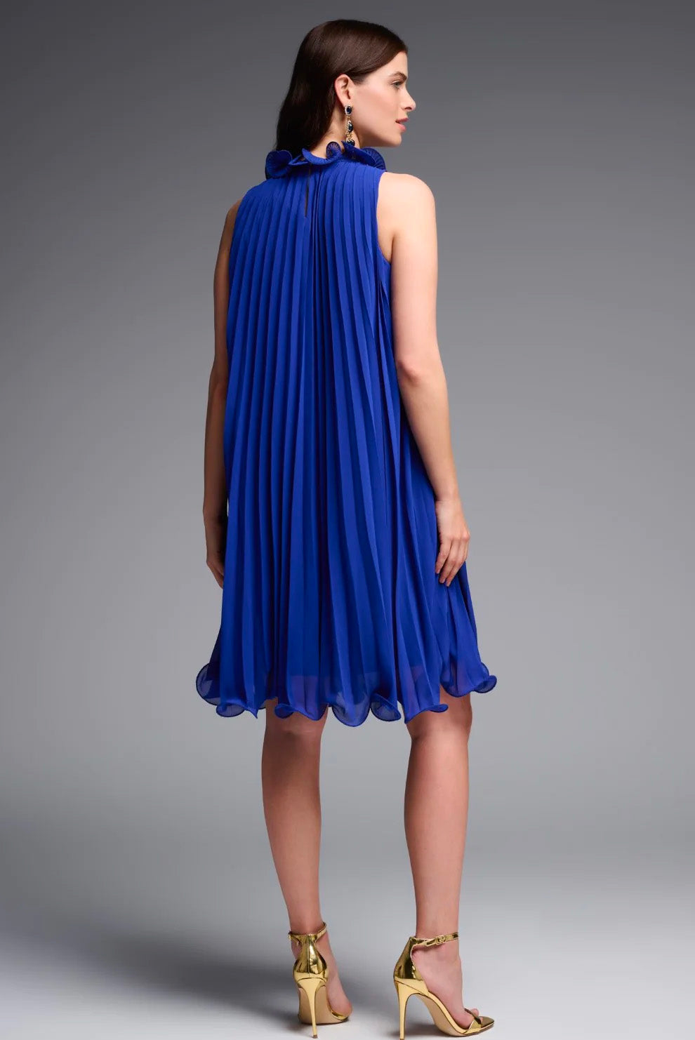Joseph Ribkoff Ruffle Neck Dress | Style 231730