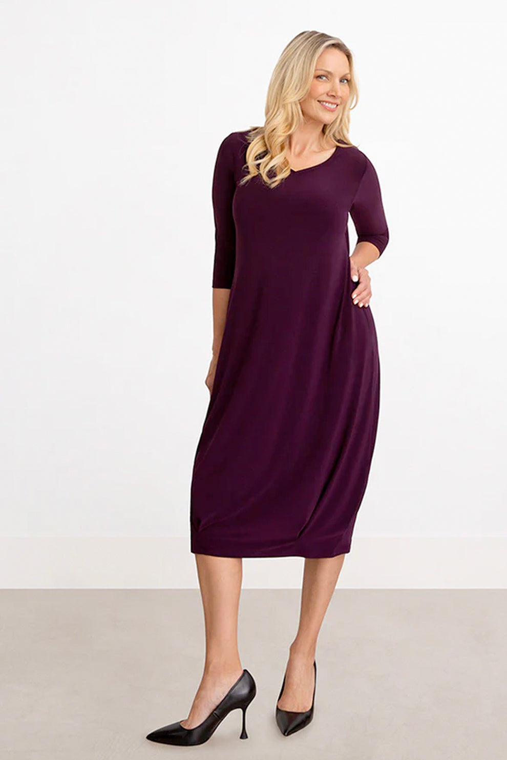 Sympli Reversible Narrow Lantern Dress | Style:28124-2