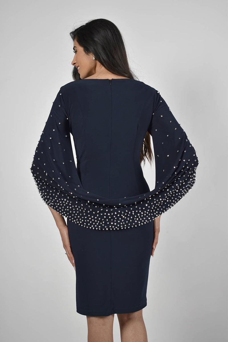 Frank Lyman Midnight Knit Dress | Style: 228005