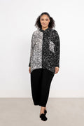 Sympli 2-Tone Boxy Shirt Long | Style:9404-3