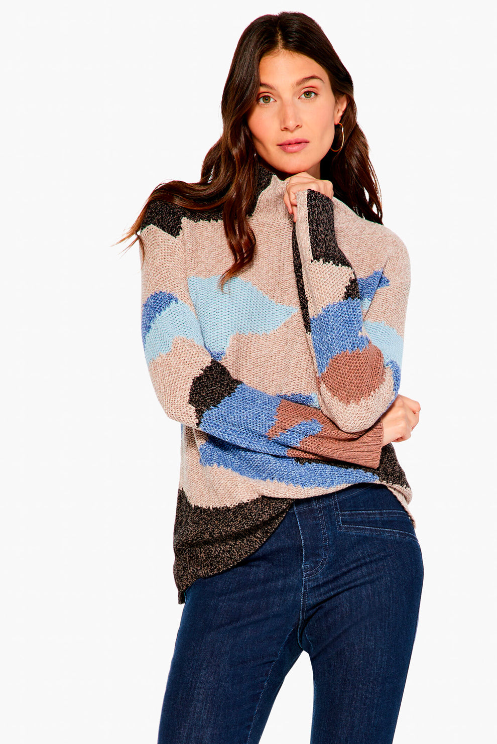 Nic+Zoe Winter Waves Sweater | Style: F221181