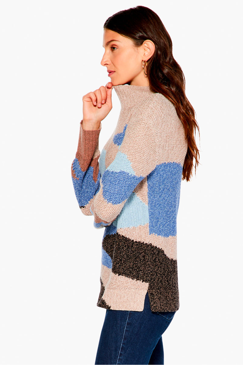 Nic+Zoe Winter Waves Sweater | Style: F221181