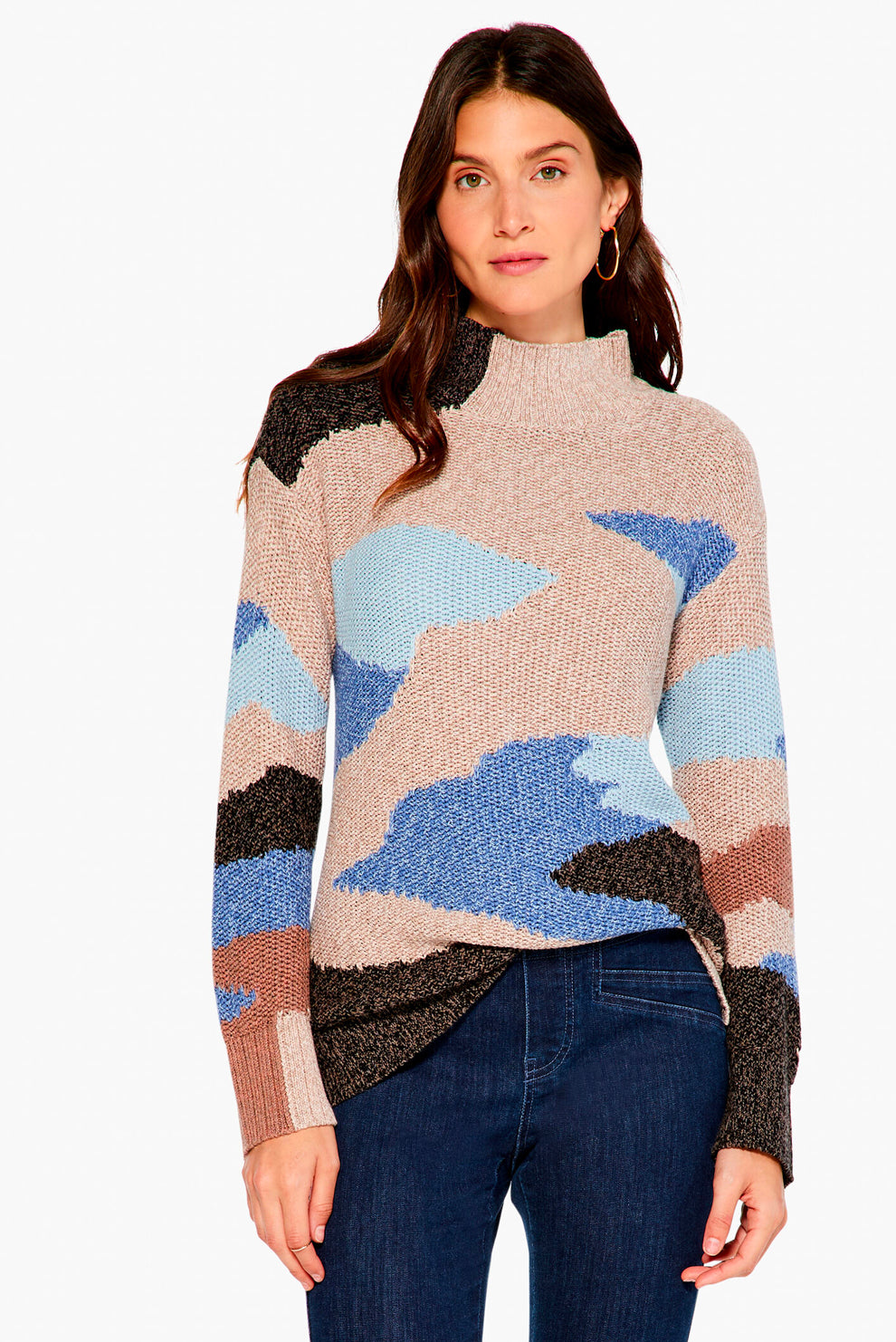 Nic+Zoe Winter Waves Sweater | Style: F221181