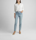 Stella High Rise 30-inch Straight Leg Jeans