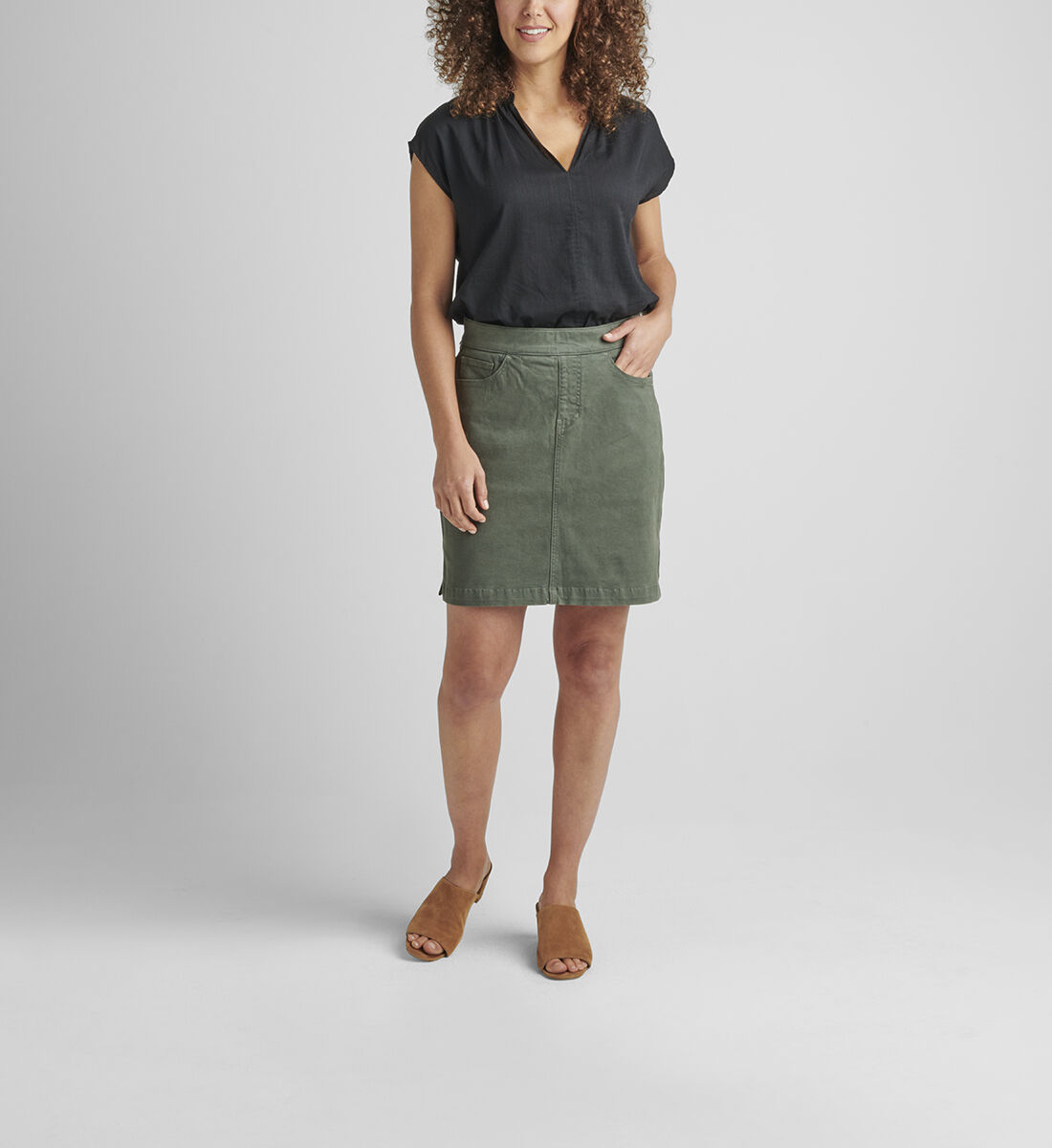 On The Go Pull-On Skort