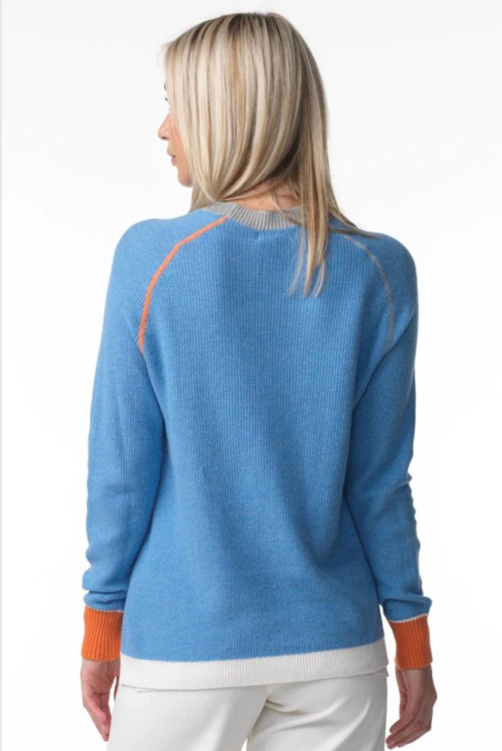 Zaket and Plover Cover Stitch Sweater | Style ZP4204U
