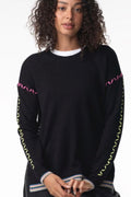 Zaket and Plover Thread Detail Sweater | Style ZP4220U