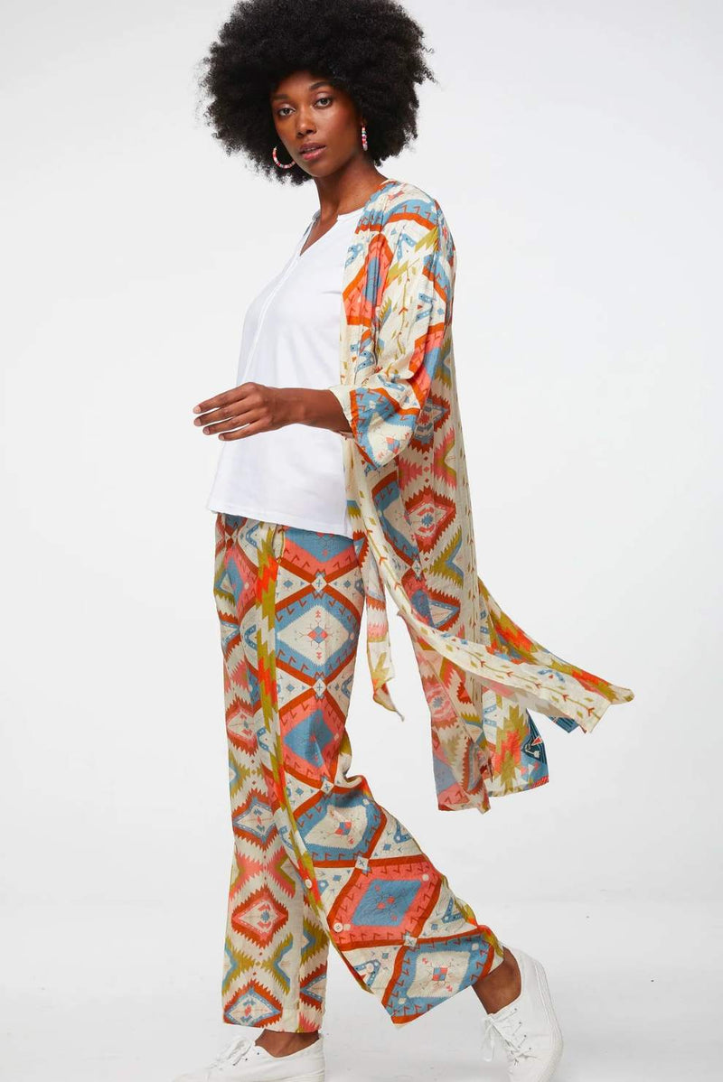 Zaket and Plover Tie-up Kimono | Style ZP4504U