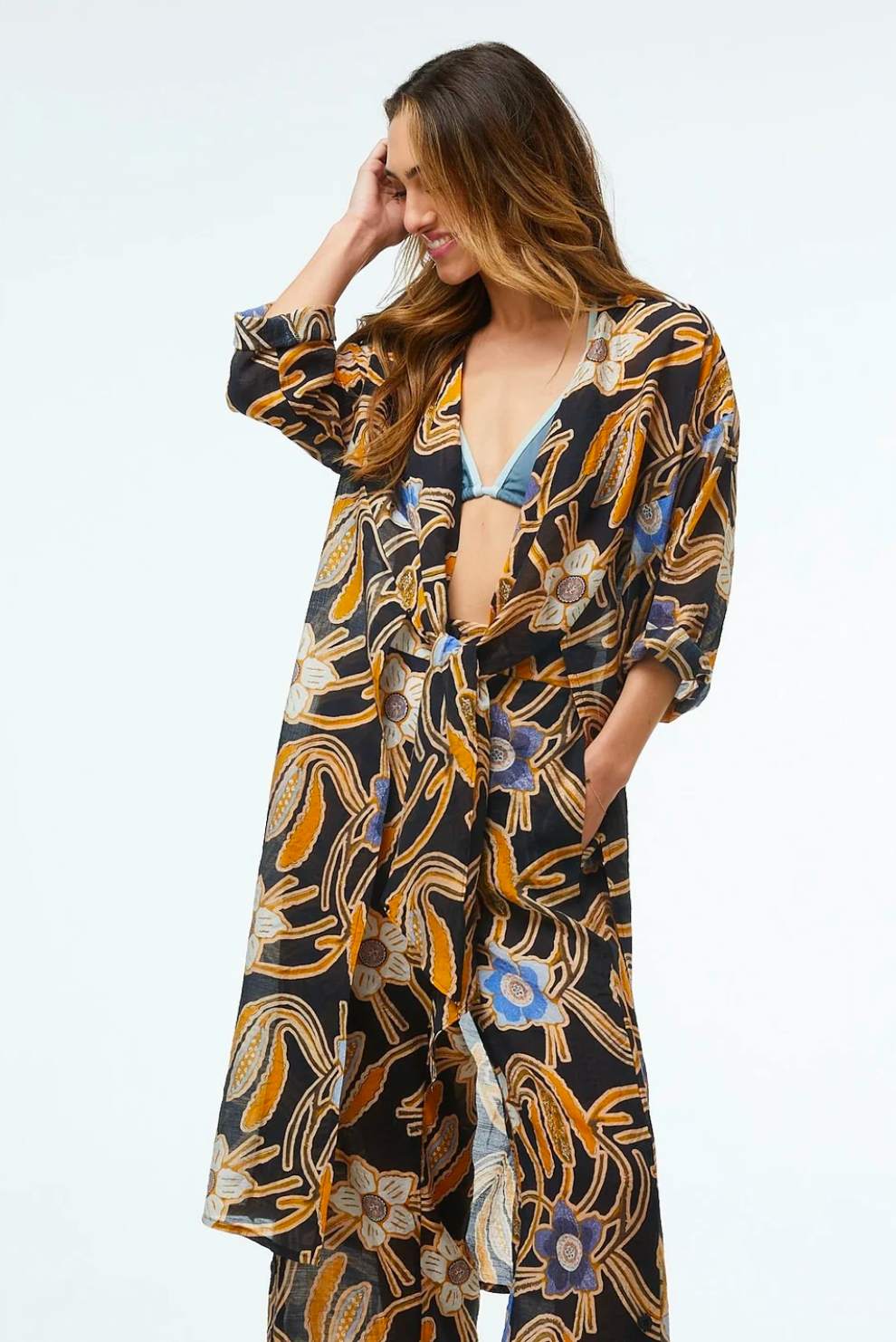 Zaket and Plover Tie-up Kimono | Style ZP4504U