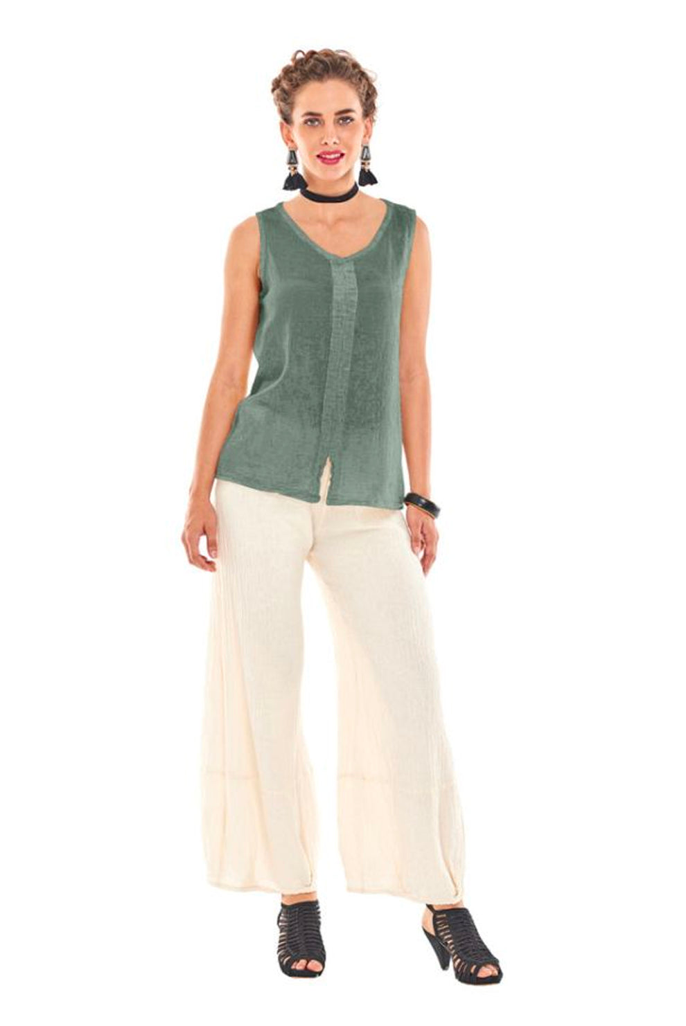 Oh My Gauze Henri Agave Tank Top