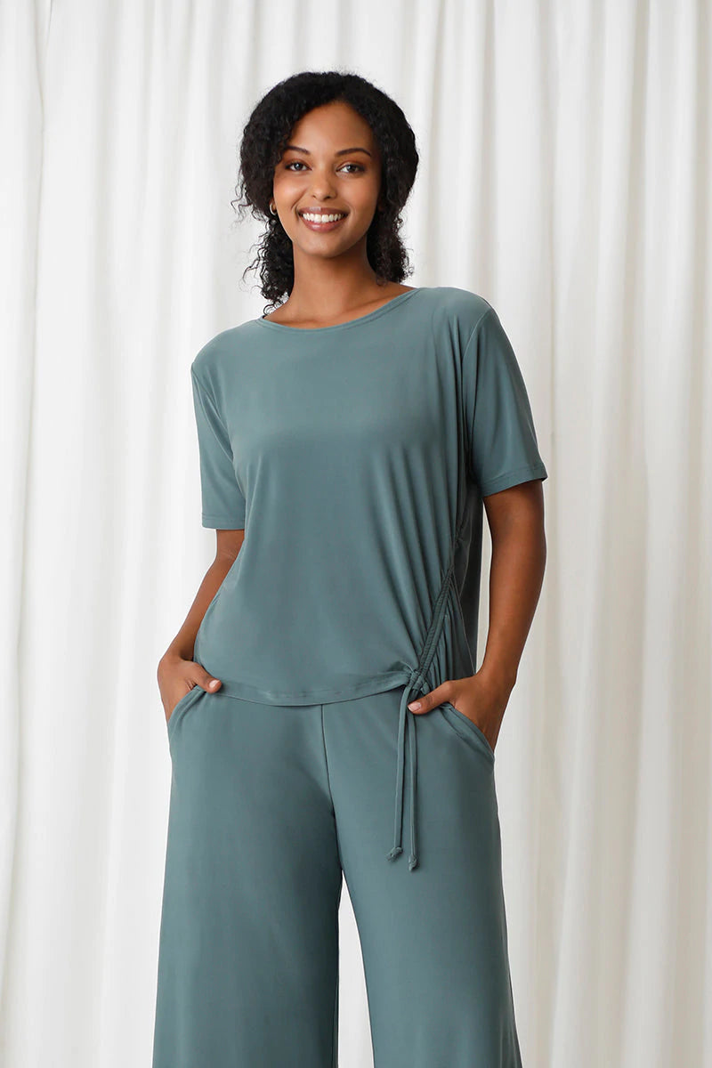 Boxy Tie Top