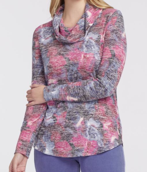 Tribal- Cowl Neck Top