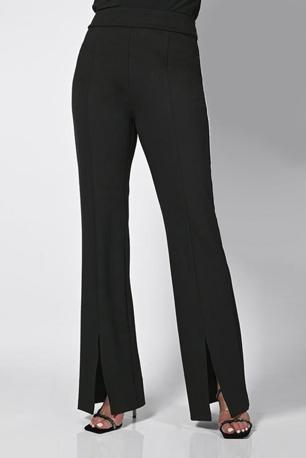 Frank Lyman Black Knit Pants | Style: 238135