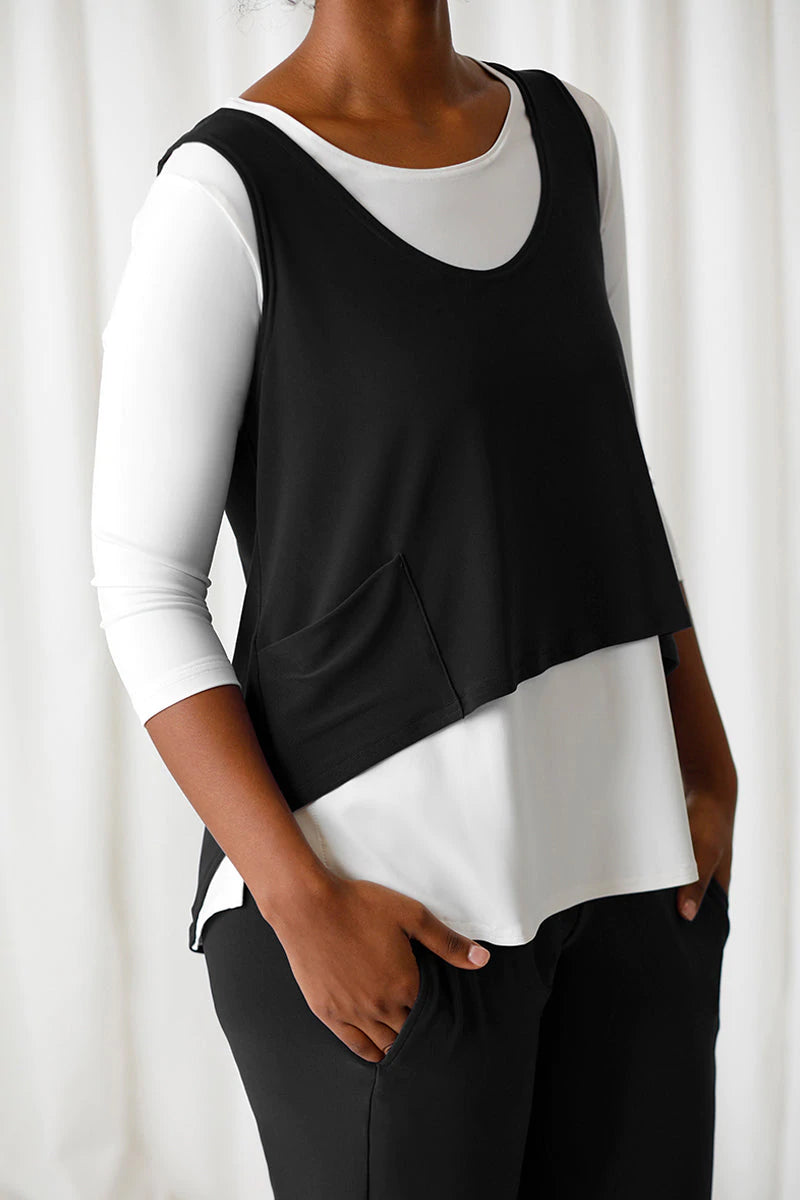 Pleat Back Smock