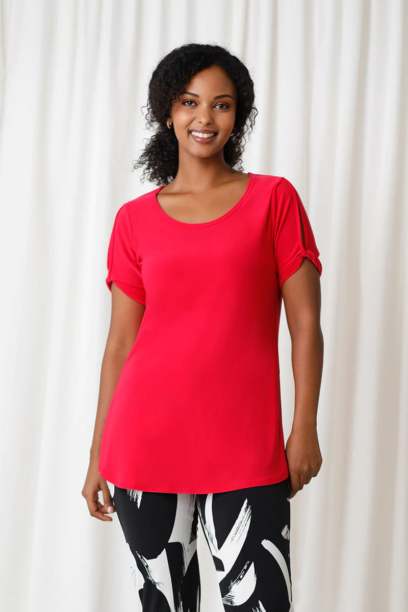 Twist Sleeve Tunic