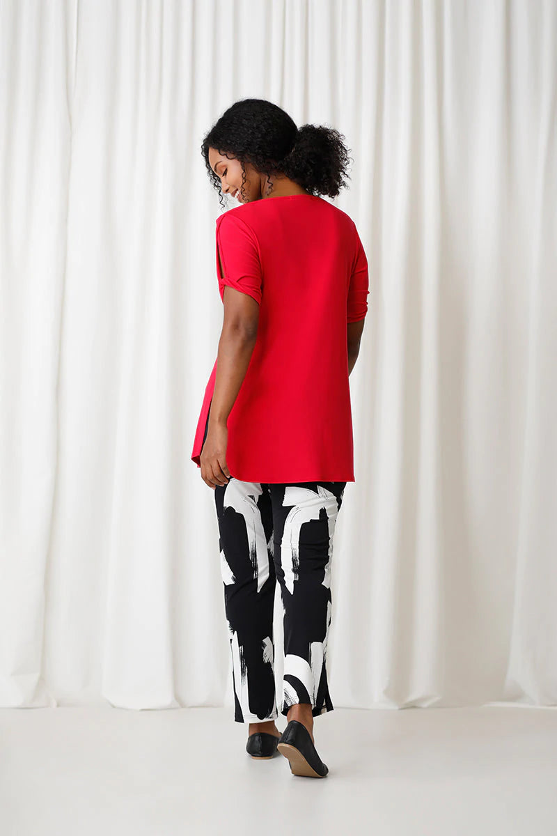 Twist Sleeve Tunic